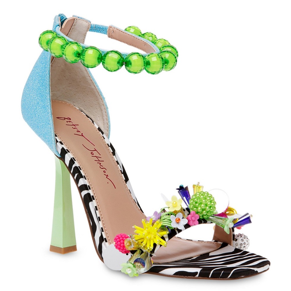 Betsey Johnson Clooney Sandal - Blue Multi